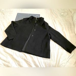 NWOT Black Old Navy PeaCoat Size XXL